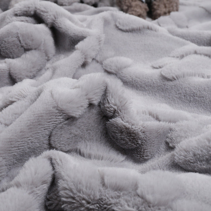 Women Plush Blanket Kalsten