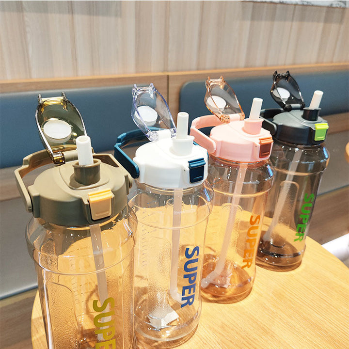 Women's practical water bottle with large capacity and leak-proof lid Kalsten