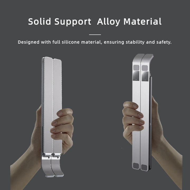 Unisex Ergonomic Laptop Holder with Adjustable Tilt Angle Kalsten