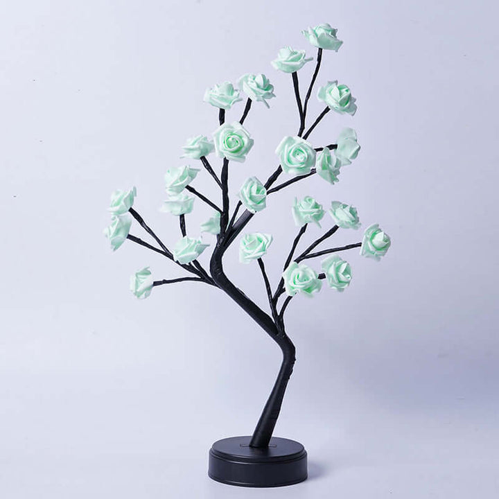 Table Lamp Flower Tree Rose Lamps Fairy Desk Night Lights USB Operated Gifts For Wedding Valentine Christmas Decoration | Kalsten