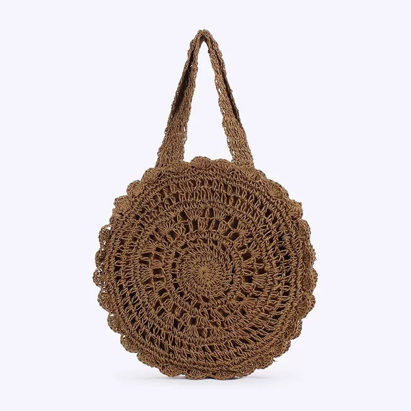 Hand-knotted Round Bag Kalsten