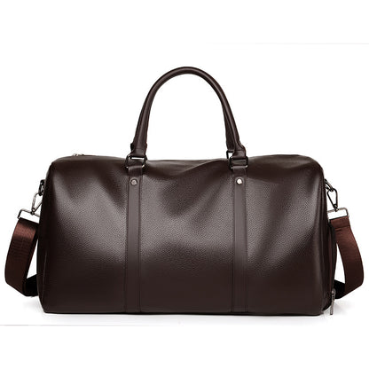 Premium Leather Travel Duffle Bag Acalora