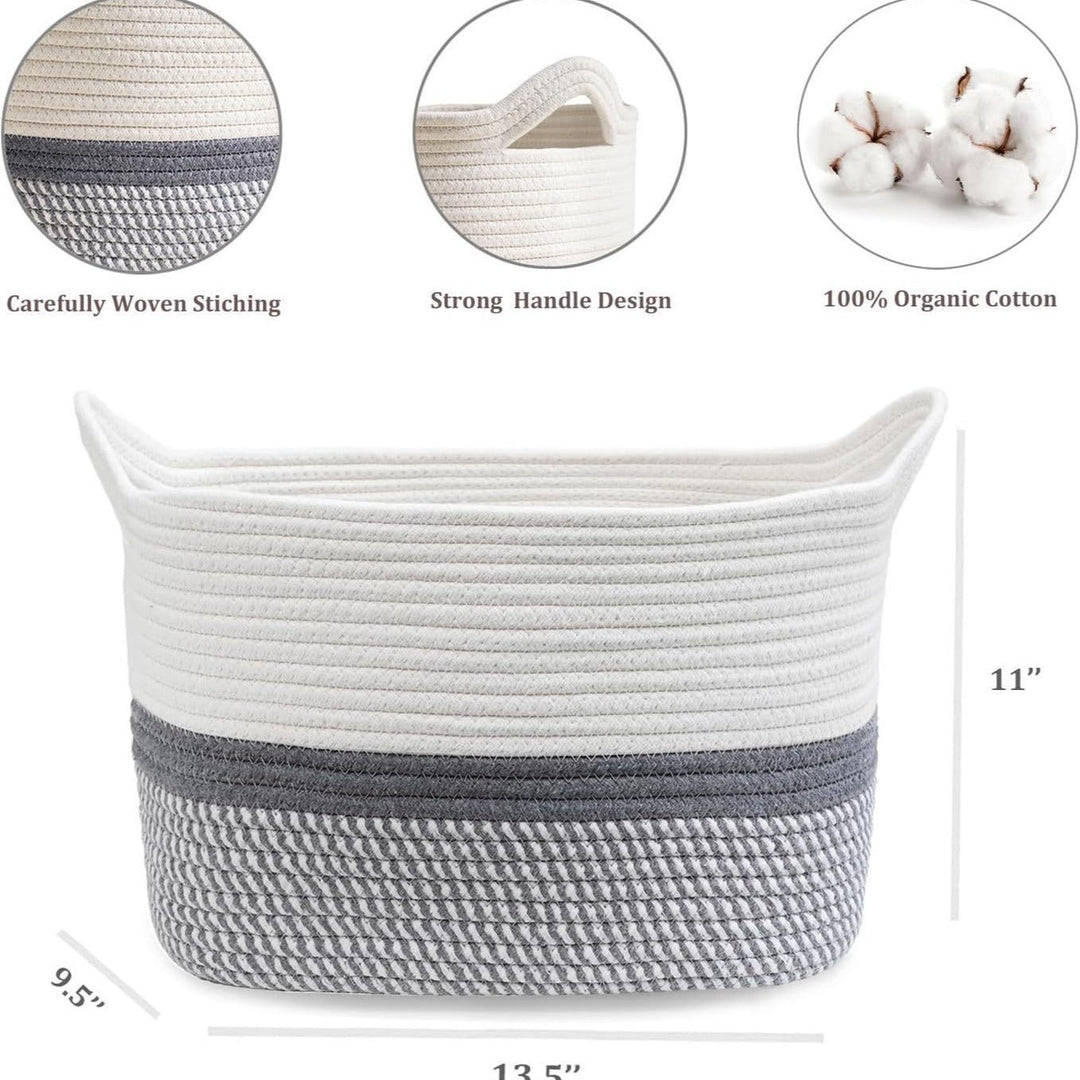 Women's Modern Storage Basket with Woven Design Kalsten