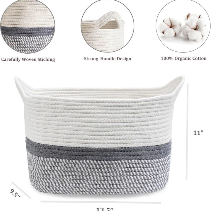 Women's Modern Storage Basket with Woven Design Kalsten