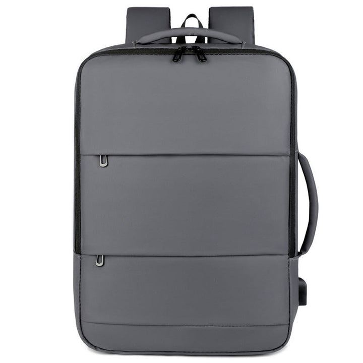 More modern laptop backpack with practical USB connection and innovative compartment system Kalsten