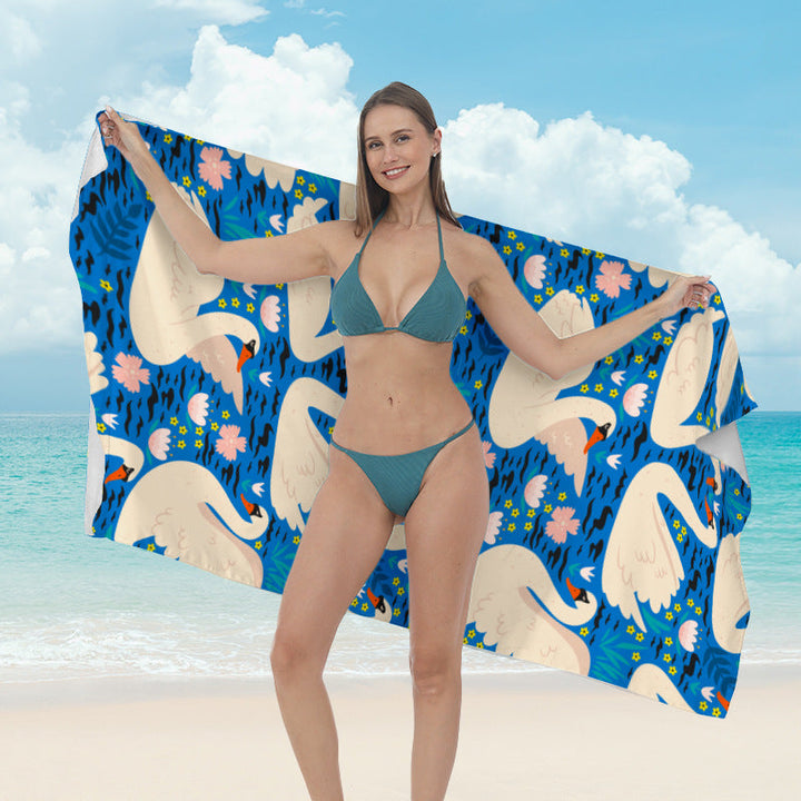 Beach towel with creative surf designs Kalsten