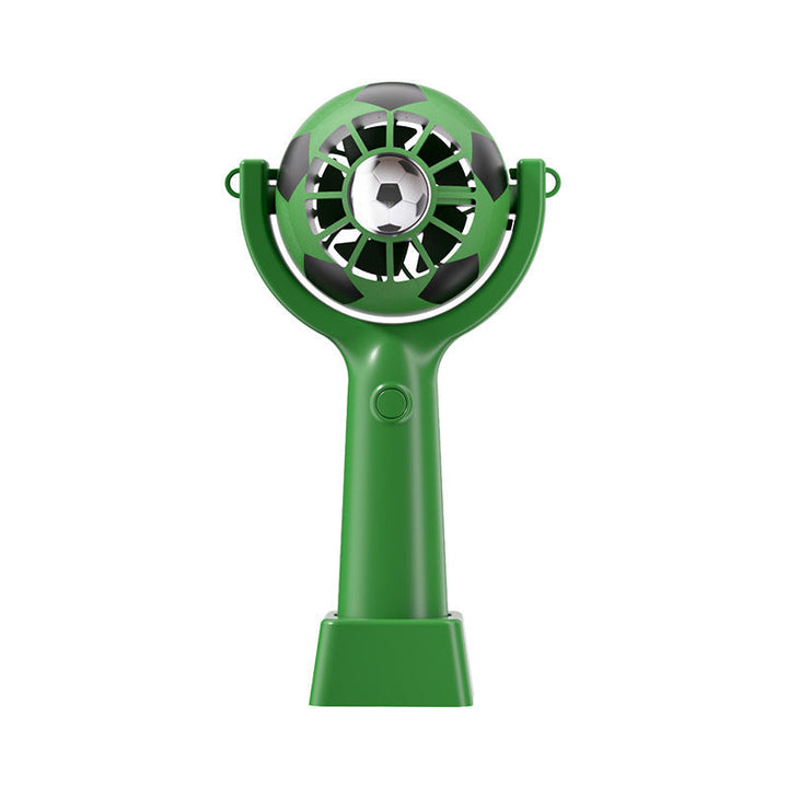 Women Portable Soccer Design Hand Fan Kalsten