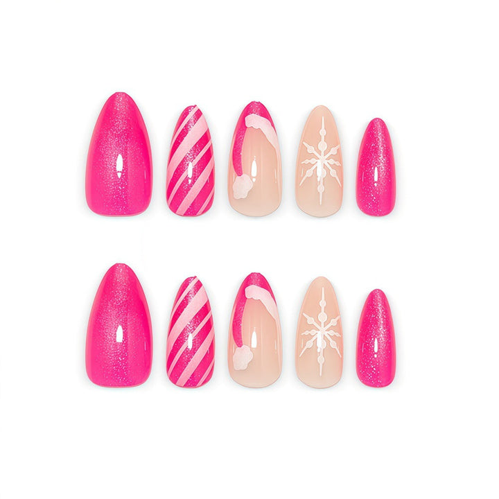 Nail art set with Creative Winter Design Kalsten