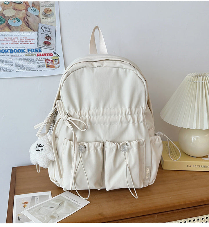 Functional Drawstring Utility School Backpack