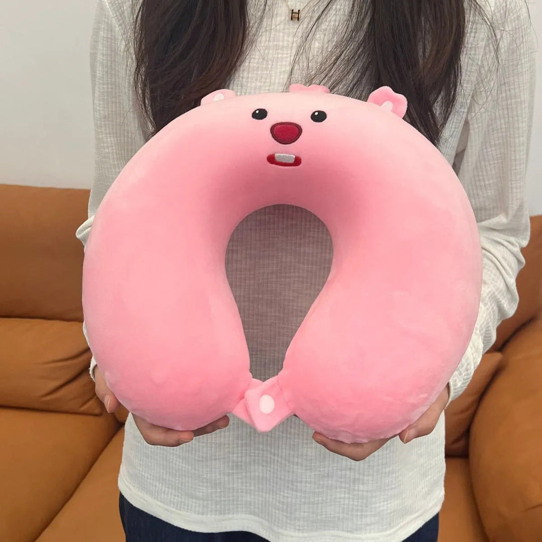 Women's Comfortable Neck Pillow with Funny Design Kalsten