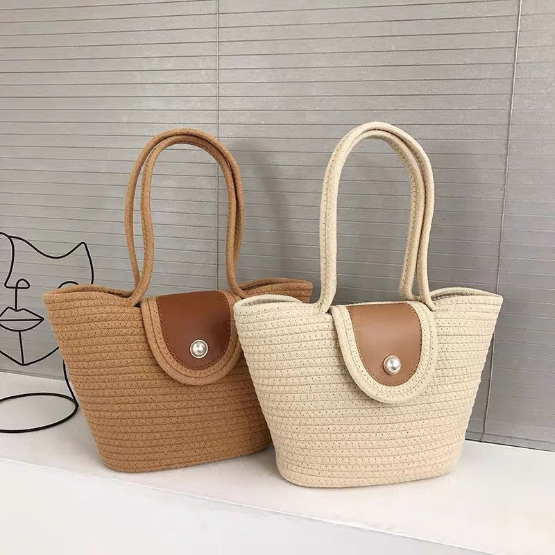 Handbag with Textured Design Kalsten