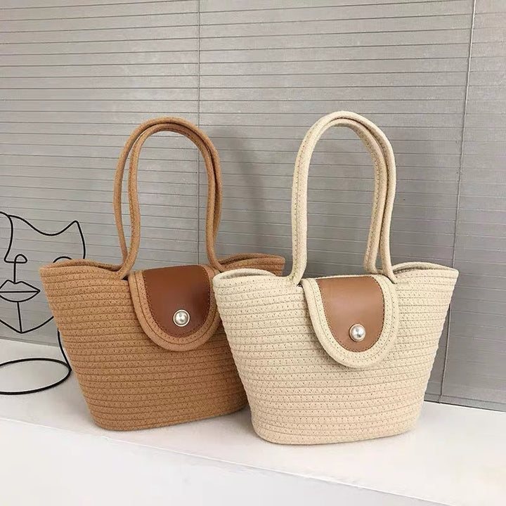 Handbag with Textured Design Kalsten
