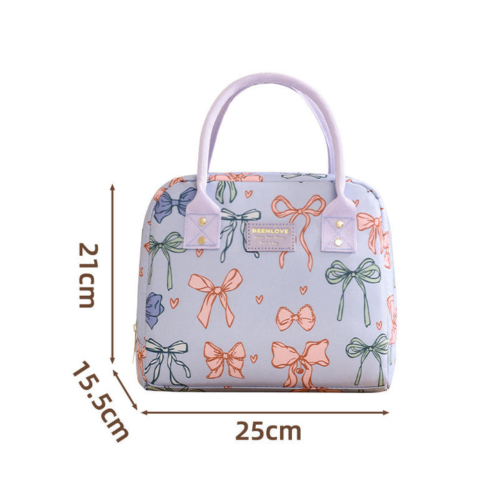Insulated Leopard Print Lunch Tote Kalsten