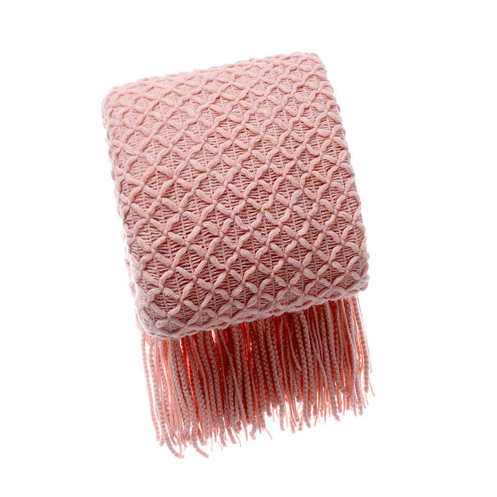 Women elegant structured blanket Kalsten