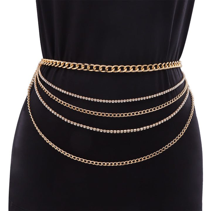 Multi-Layered Chain Body Jewelry Kalsten