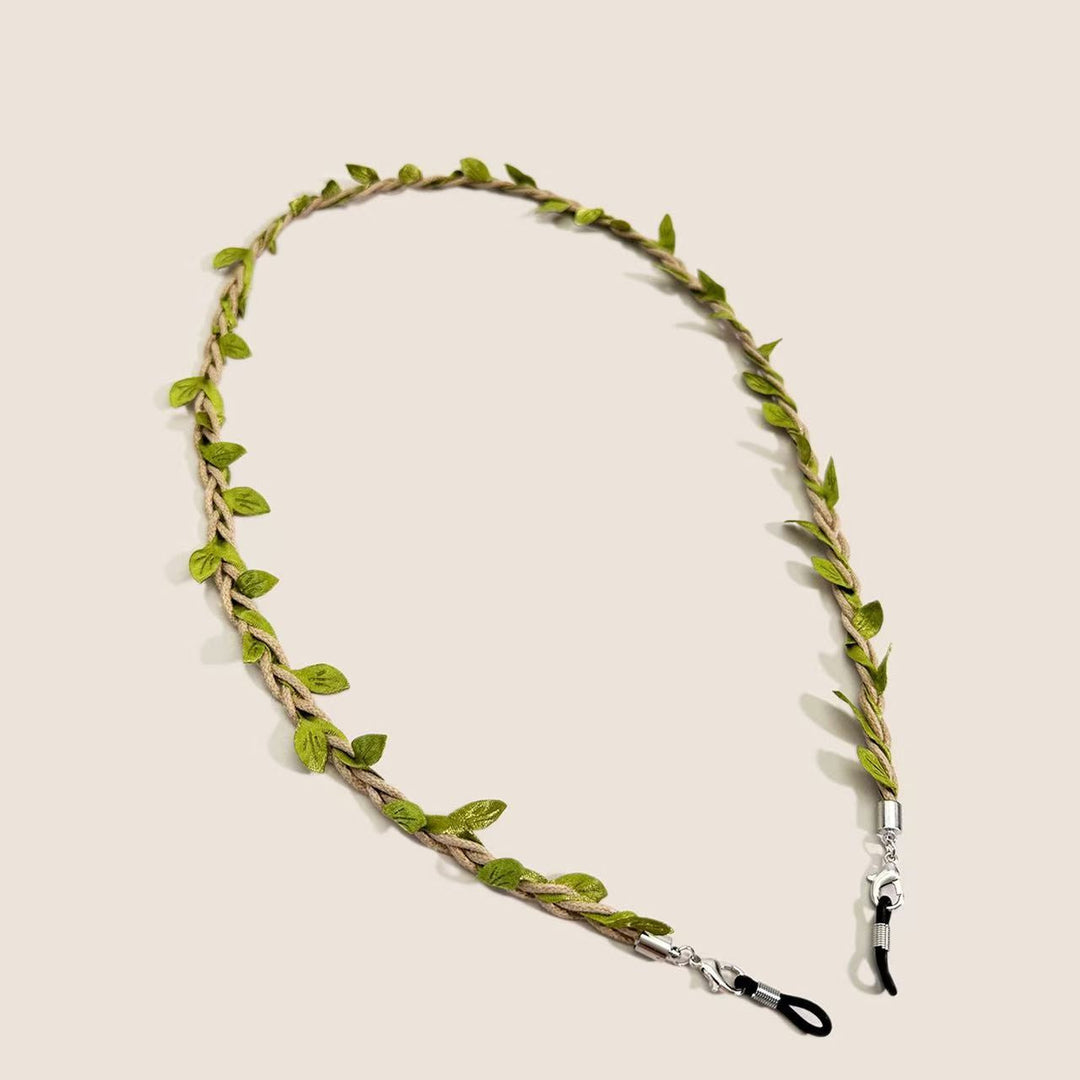 Floral-Embellished Eyewear Chain Kalsten