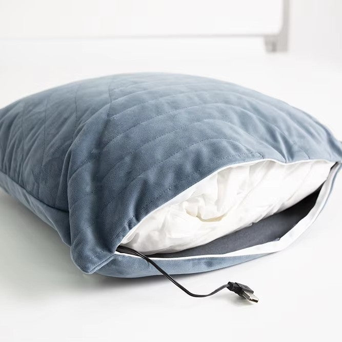 Women's Decorative Cushion Cover with Honeycomb Pattern Kalsten