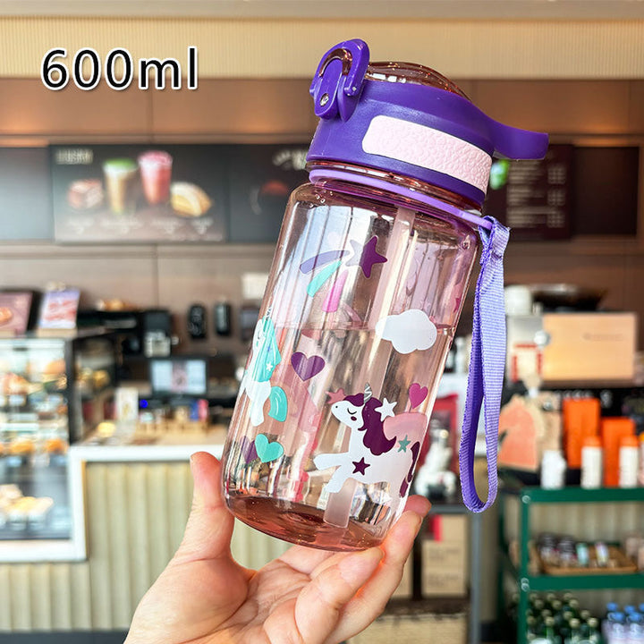 Women's Child-Friendly Drinking Bottle with Dinosaur Design Kalsten