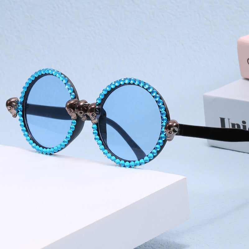 Women Extravagant round sunglasses Kalsten