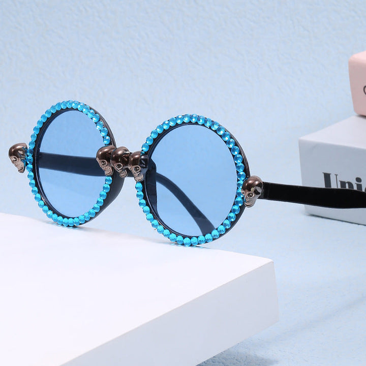 Women Extravagant round sunglasses Kalsten