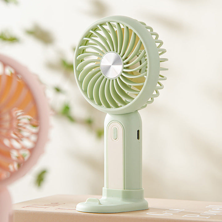 Unisex portable hand cooling fan with Peltier cooling module, stepless speed control and LED digital display Kalsten