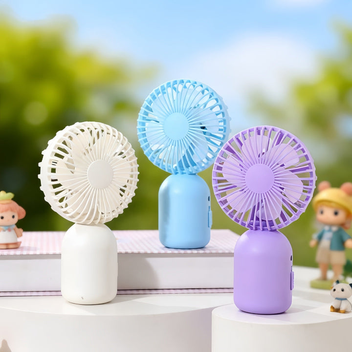 Unisex handheld fan in playful design Kalsten