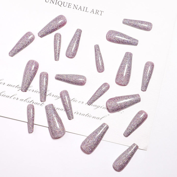 Glamorous Glittering Press-On Nail Tips Kalsten