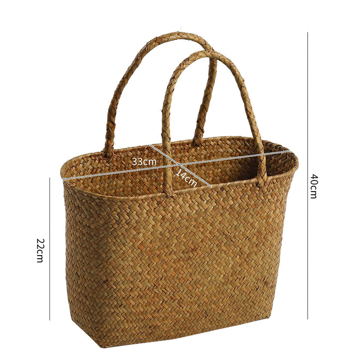 Handwoven Eco-Friendly Market Tote Kalsten