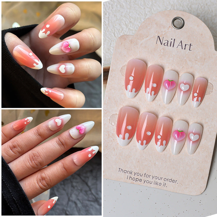 Decorative Press-On Nail Set Kalsten