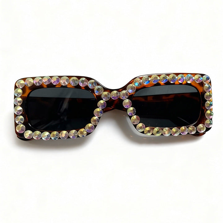 Decorative Rhinestone-Embellished Sunglasses Kalsten