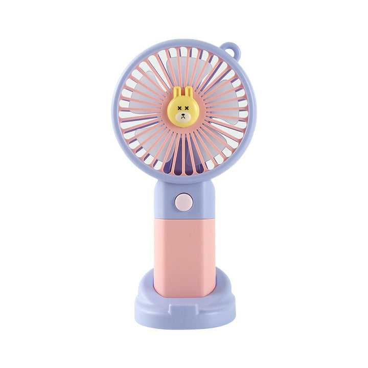 Ladies portable hand fan with cute animal design Kalsten