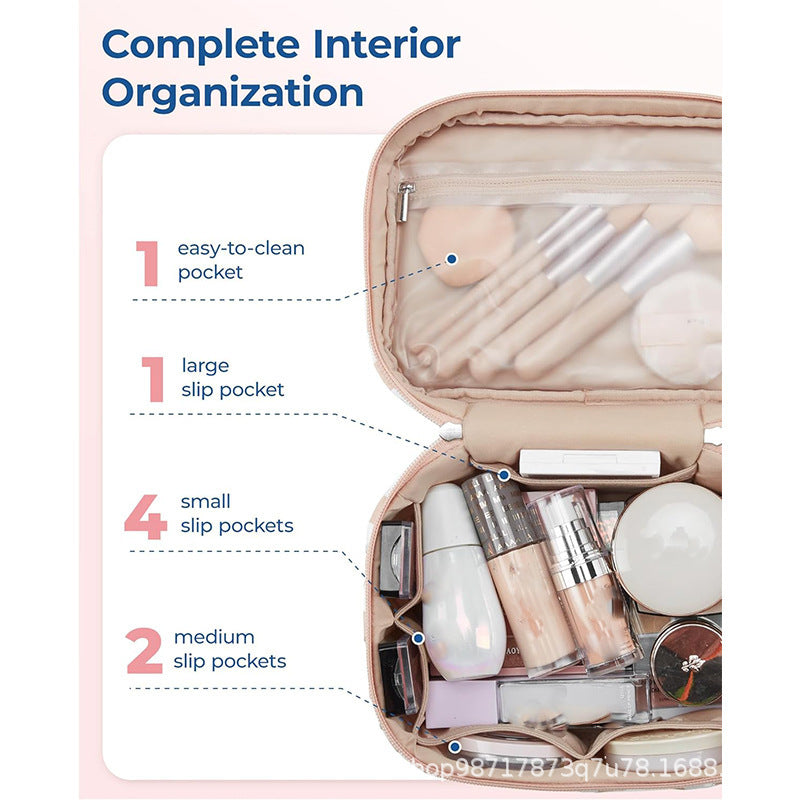 Cosmetic organizer bag with practical compartments Kalsten