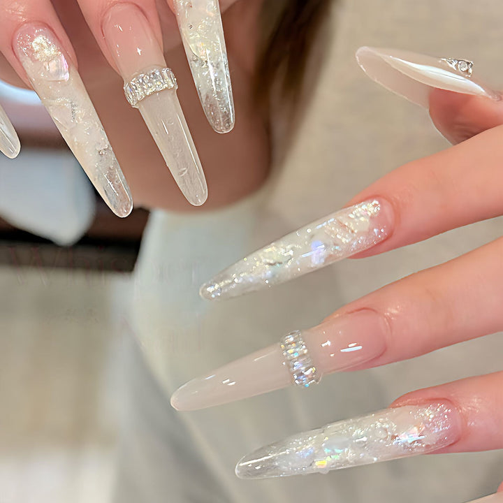 Decorative Stiletto Nail Extensions Kalsten