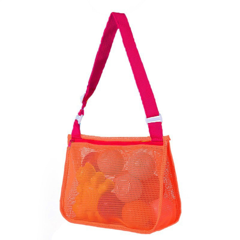 Practical and Breathable Beach Bag with Mesh Structure Kalsten