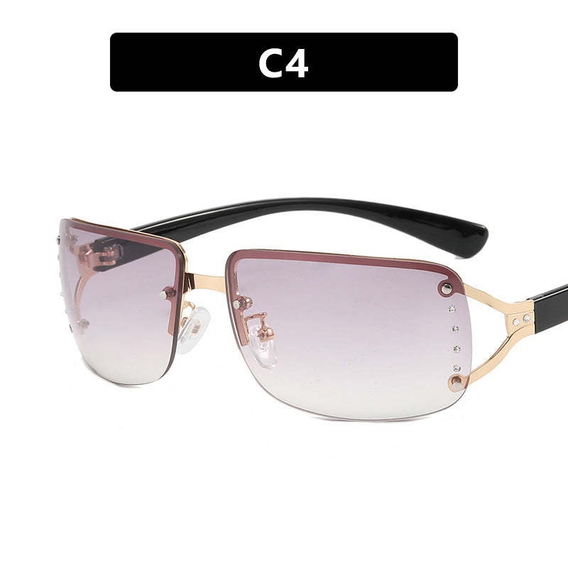 Women's futuristic, sleek Shield sunglasses Kalsten