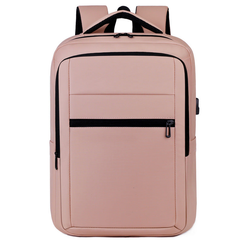 Stylish business backpack with protective compartments and ergonomic carrying system Kalsten