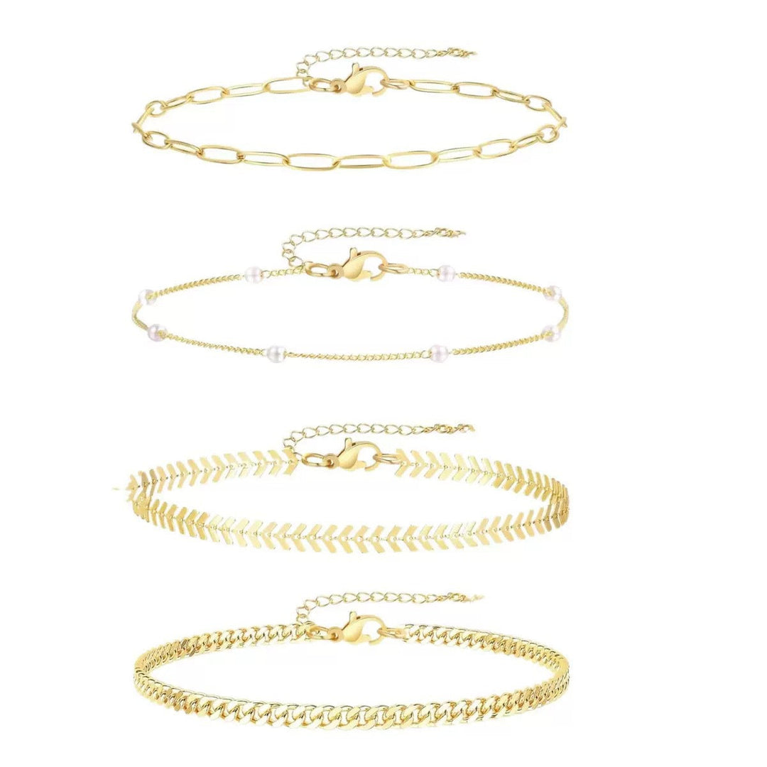 Multi-Layered Anklet Set Kalsten