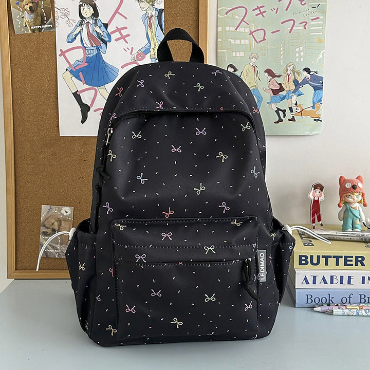 Decorative Patterned School Backpack