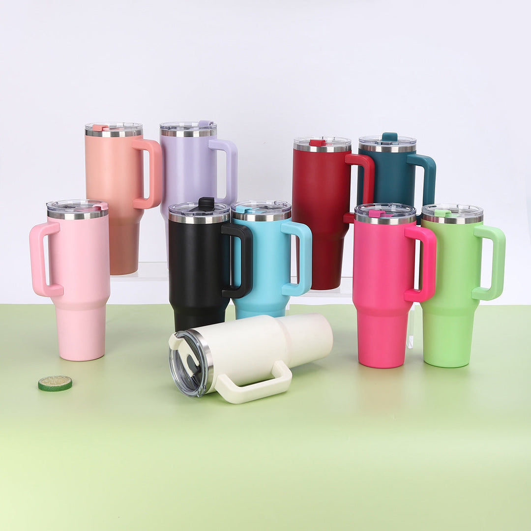 Women's High-Quality Thermal Mug with Ergonomic Handle and Leak-Proof Lid Kalsten