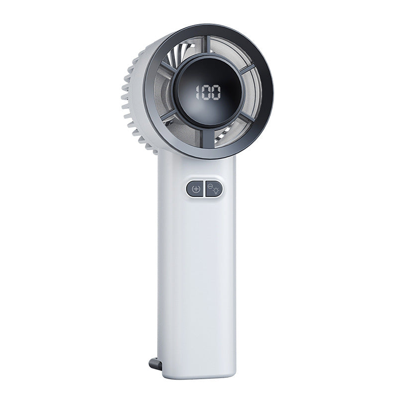 Women Portable Hand Fan with Digital Display Kalsten