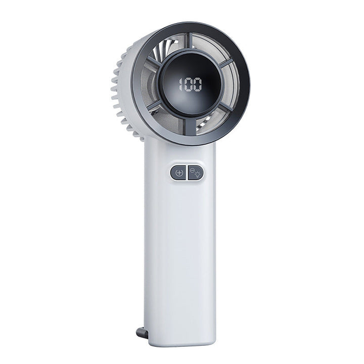 Women Portable Hand Fan with Digital Display Kalsten