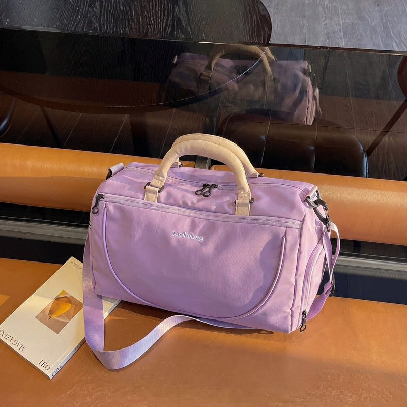Sporty Duffel Bag With Versatile Compartments Kalsten
