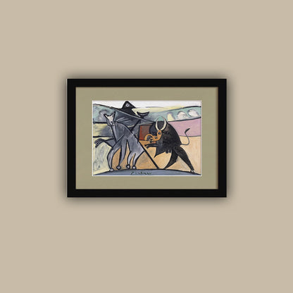 Framed Abstract Art Print