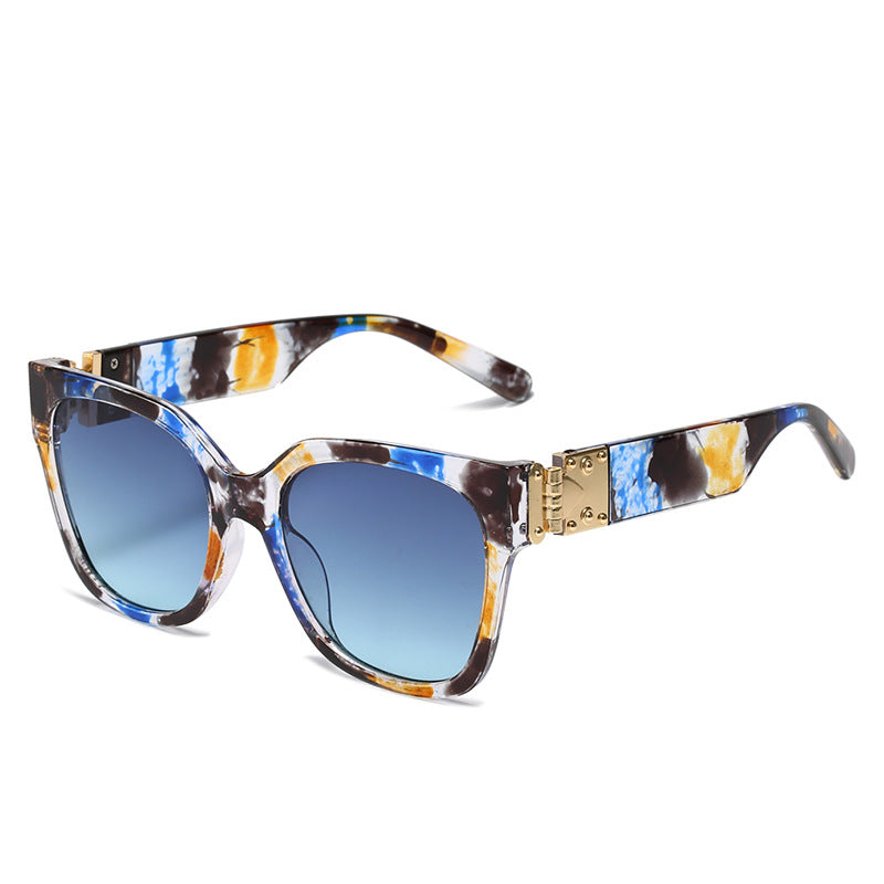 Women's elegant oversized sunglasses with luxurious metal accent Kalsten