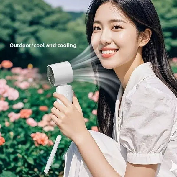 Unisex one size compact wireless turbine air circulator with digital LED display precise speed selection Kalsten