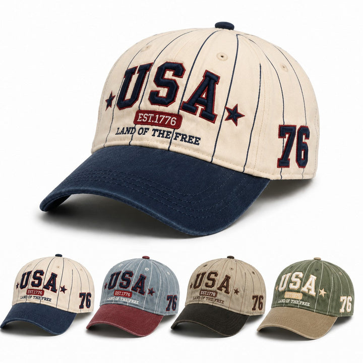 Women's fashionable leisure cap with historical motif Brehn