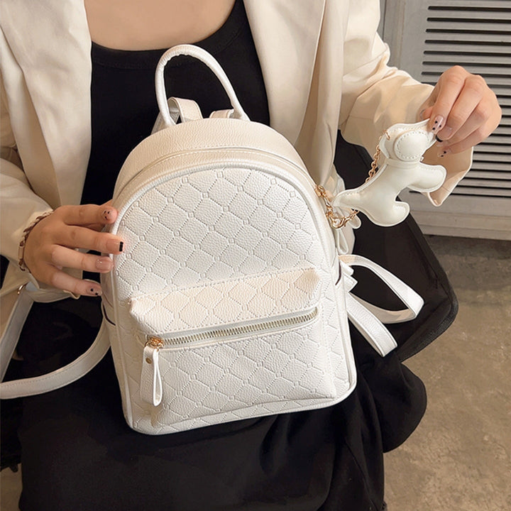 Stylish Textured Mini Backpack Kalsten