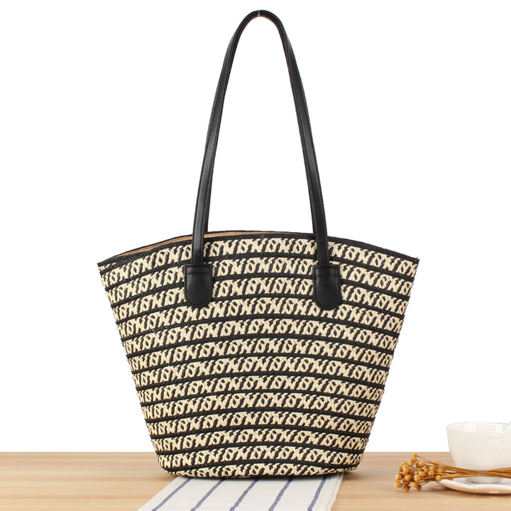 Beach bag with refined leather accents Kalsten