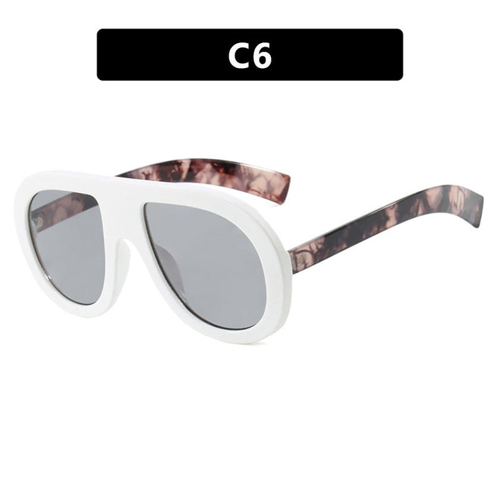 Ladies oversized sunglasses in futuristic design Kalsten