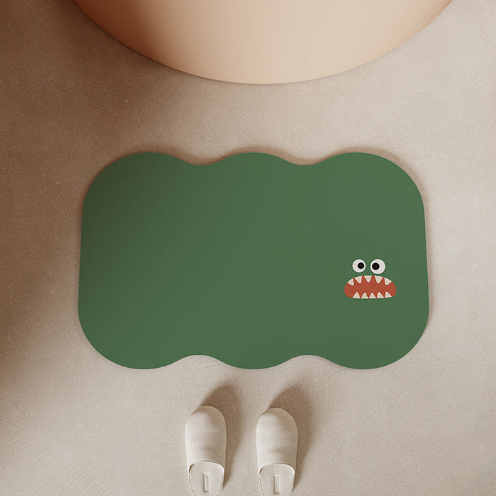 Fun-Shaped Bathroom Mat Kalsten